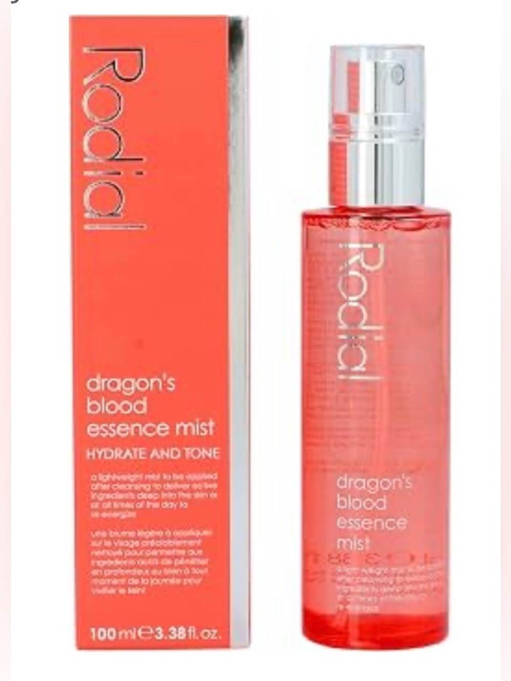🐉 Rodial Dragon's Blood Essence Mist - hydrate and tone 🩸